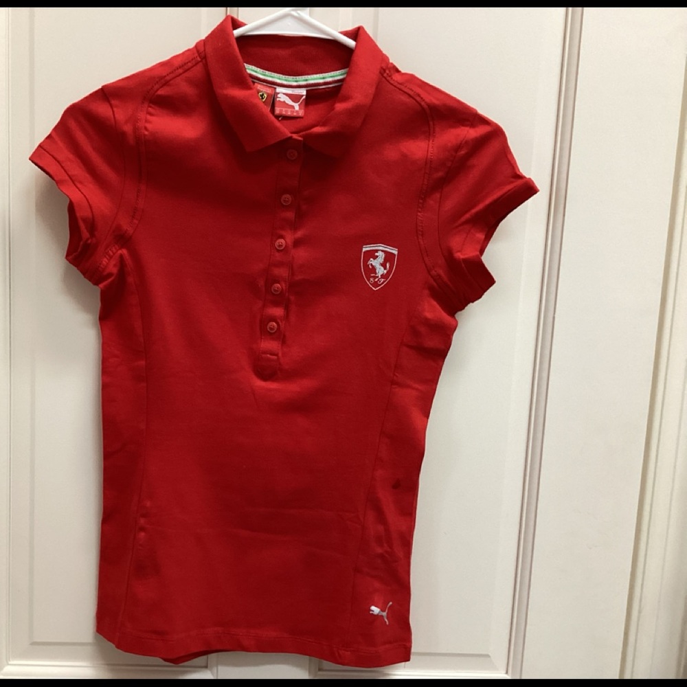 Ferrari ladies tee shirt.  Size XS. New with tags.
